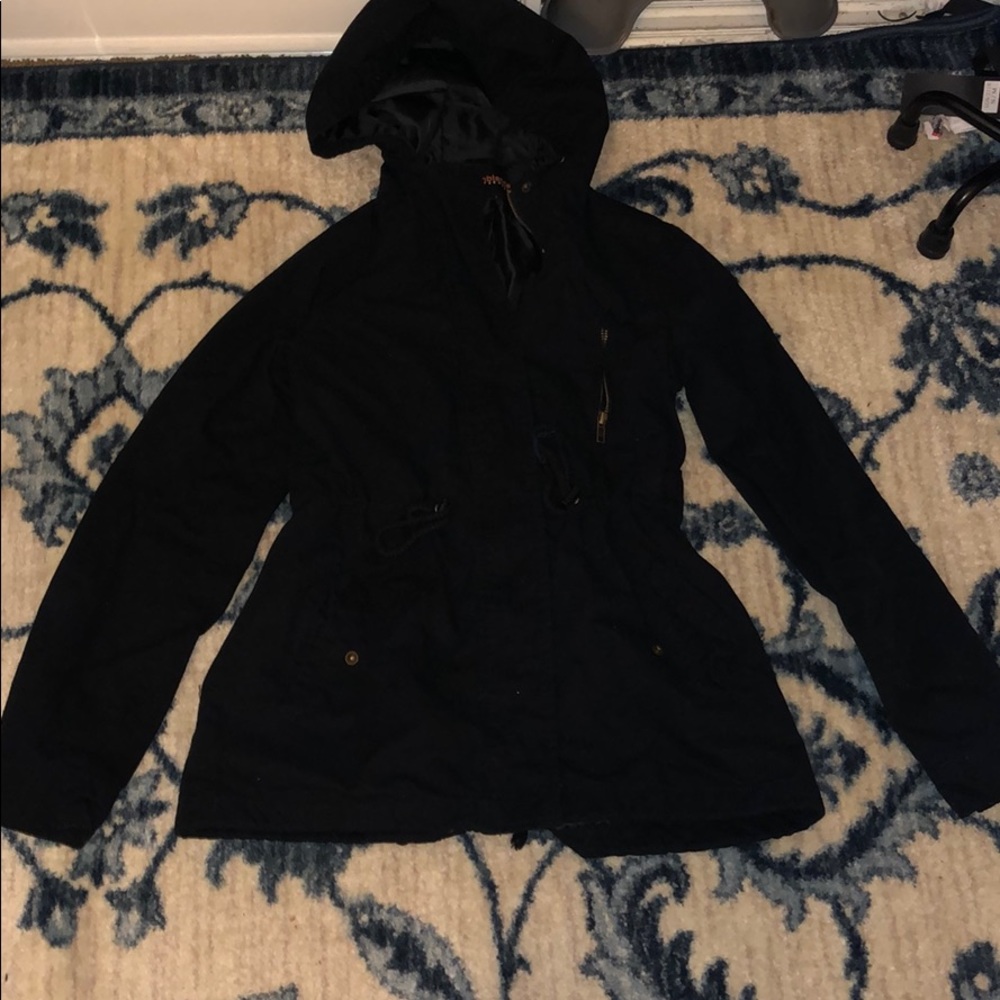 Black utility jacket size small